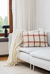 Cushion cover in wool mix - Rachel (pink)
