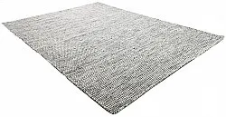 Wool rug - Otago (grey/black)