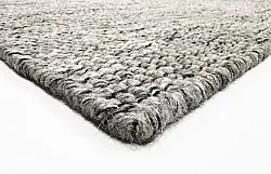 Wool rug - Otago (grey/black)