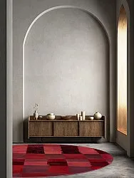 Round rug - Samadet (red)