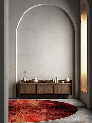 Round rug - Wells (red)