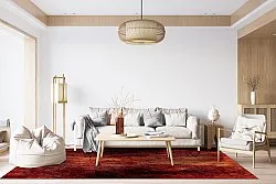 Wilton rug - Wells (red)
