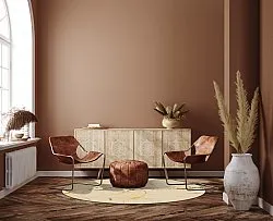 Round rug - Vieste (beige/gold)