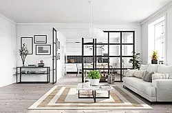 Wilton rug - Soros (beige/white)