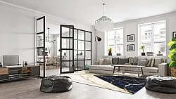 Wilton rug - Canelli (beige/white/blue)