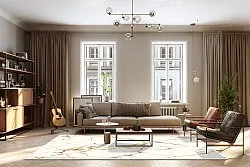 Wilton rug - Vieste (white/gold)