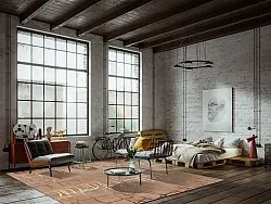 Wilton rug - Lorenzo (brown/gold)