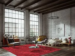 Wilton rug - Valenza (red)