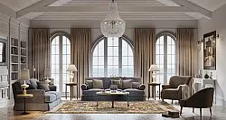 Wilton rug - Lefkada (brown/multi)