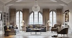 Wilton rug - Amorgos (grey)