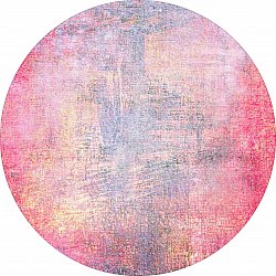 Round rug - Perugia (rosa)