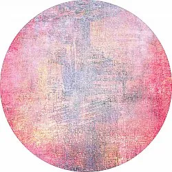 Round rug - Perugia (pink)