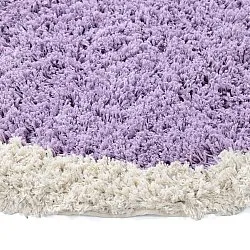 Round rug - Naousa Natural Cotton Shaggy (multi)