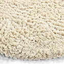 Round rug - Aliste Wool Shaggy (alabaster gleam)