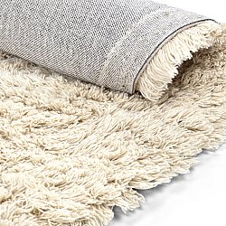 Round rug - Aliste Wool Shaggy (alabaster gleam)