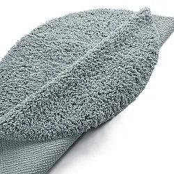 Round rug - Combarro Solid Cotton Shaggy (light blue)