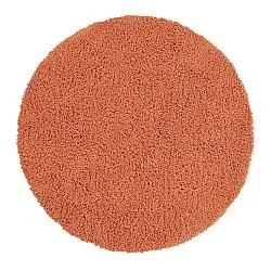 Round rug - Combarro Solid Cotton Shaggy (light orange)