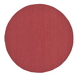 Round rug - Hamilton (deep red)
