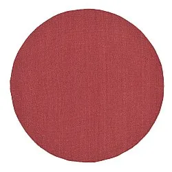 Round rug - Hamilton (deep red)