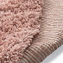 Round rug - Perast Natural Cotton Shaggy (multi)