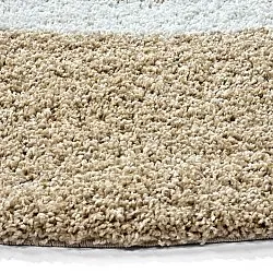 Round rugs - Alsace (beige/white/brown)
