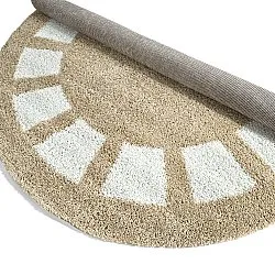 Round rugs - Asilah (beige/white)