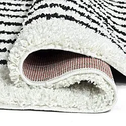 Round rugs - Cluny (white/black)