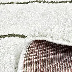 Round rugs - Eze (white/green)