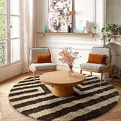 Round rugs - Imilchil (beige/brown)