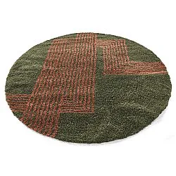 Round rugs - Zagora (green/orange)
