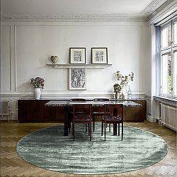 Round rug - Jodhpur Special Luxury Edition (green)