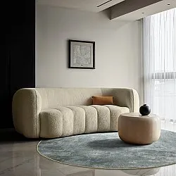 Round rug - Lynton (gray)