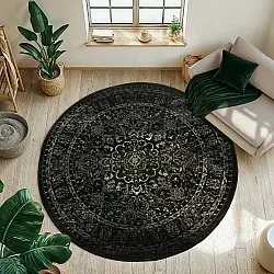 Round rug - Peking Noble (black)