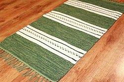 Rag rugs from Stjerna of Sweden - Kajsa (green)