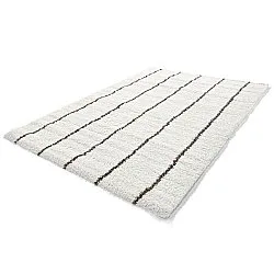Shaggy rugs - Eze (white/brown)