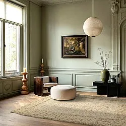 Shaggy rugs - Melilla Hand Woven Wool Shaggy (nature)