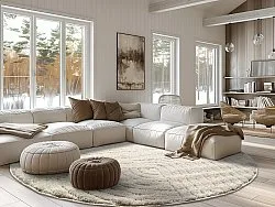 Round rugs - Wendy (offwhite)