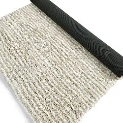 Shaggy rugs - Aden (beige/white)