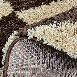 Shaggy rugs - Albi (brown/beige)