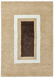 Shaggy rugs - Alsace (beige/white/brown)