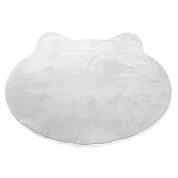 Children's Rug - Aranga Super Soft Cat (white)