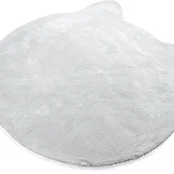Children's Rug - Aranga Super Soft Cat (white)
