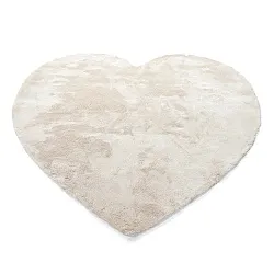 Children's Rug - Aranga Super Soft Heart (beige)