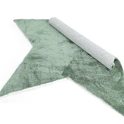 Children's Rug - Aranga Super Soft Star (green)