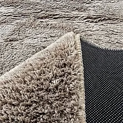 Oval Shaggy Rug - Aranga Super Soft Fur (brown)