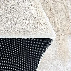 Oval Shaggy Rug - Aranga Super Soft Fur (beige)