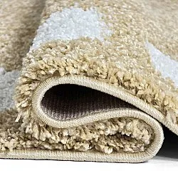 Shaggy rugs - Asilah (beige/white)