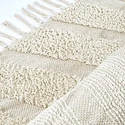Shaggy rugs - Callista Natural Cotton Shaggy (beige)