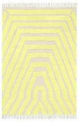 Shaggy rugs - Callista Natural Cotton Shaggy (yellow)
