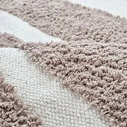 Shaggy rugs - Callista Natural Cotton Shaggy (taupe)